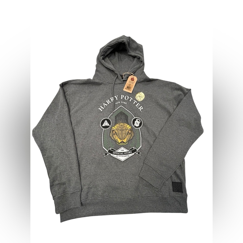 Harry Potter NY Men’s Nagini Dark Gray Harry Potter‎ Hoodie L NWT